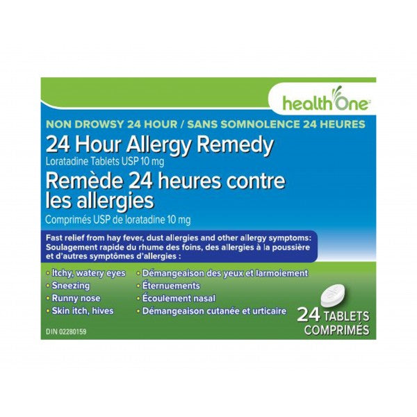health One Loraradine Allergy 10 mg 24's