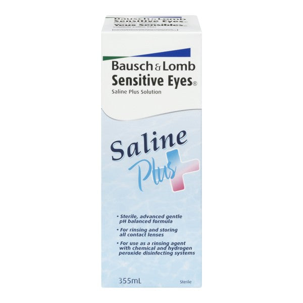 Bausch & Lomb Sensitive Eyes Saline Plus Solution