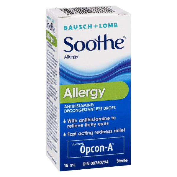 Bausch & Lomb Soothe Allergy Eye Drops