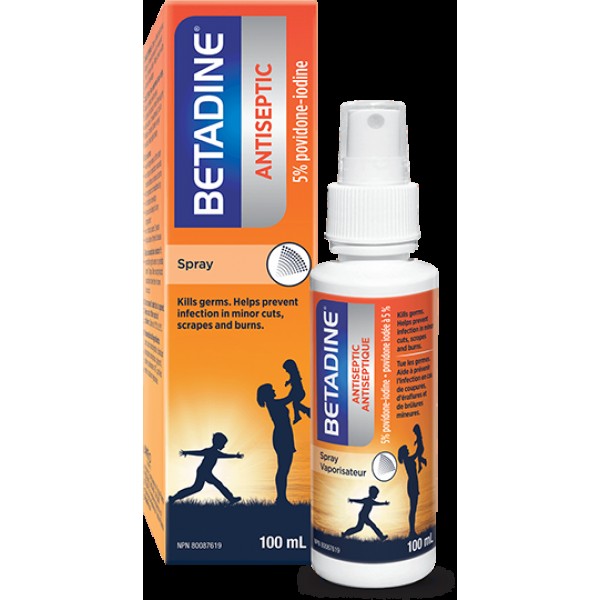 Betadine 5% Antiseptic Spray