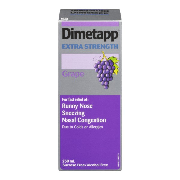 Dimetapp Extra Strength