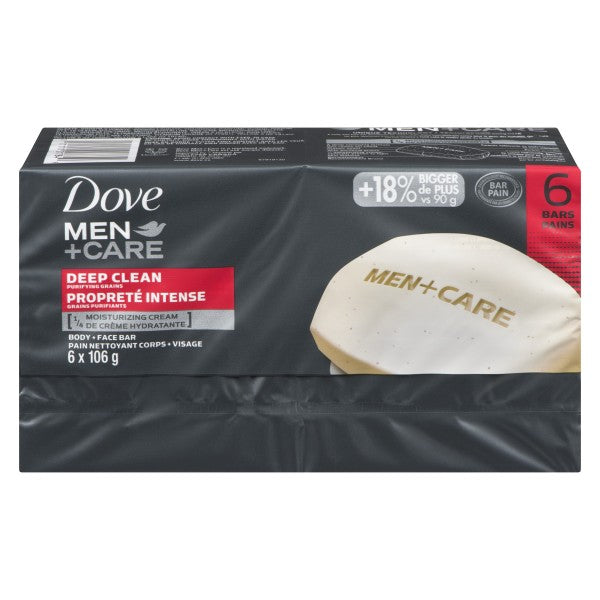 Dove Men+Care Deep Clean Body + Face Bar