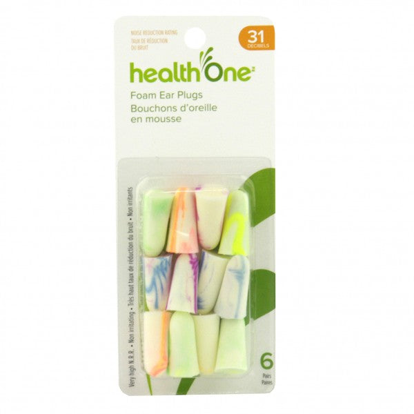 health One Foam Ear Plugs