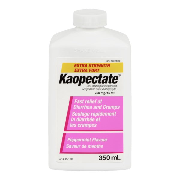 Kaopectate Extra Strength Fast Relief of Diarrhea and Cramps Solution