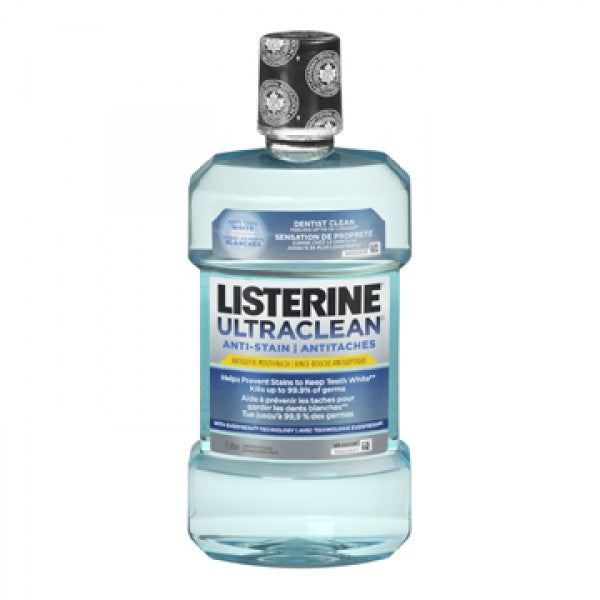 Listerine UltraClean Anti-Stain Mouthwash