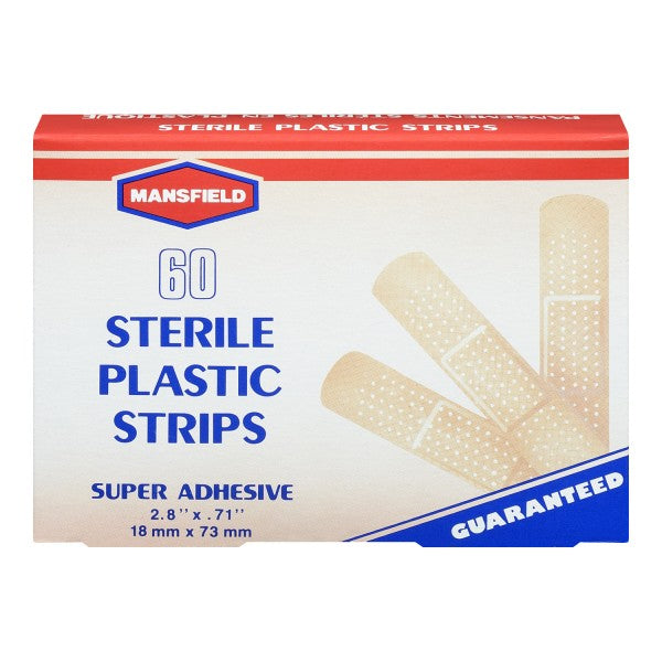 Mansfield Super Adhesive Sterile Plastic Strips