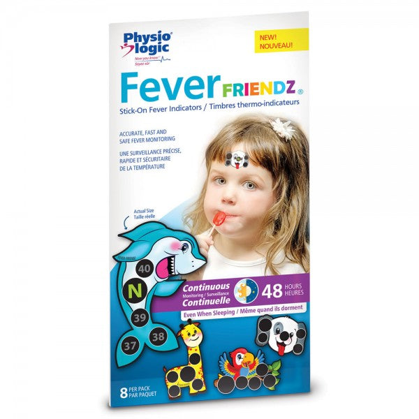 Physio Logic Fever-Friendz Stick-On Thermometer Fever Indicators