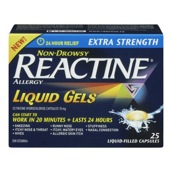 Reactine Rapid Dissolve Extra Strength Tablets - For Itchy Eyes