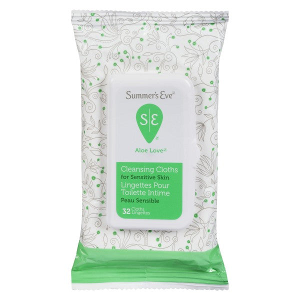 Summer’s Eve® Aloe Love® Cleansing Cloths for Sensitive Skin