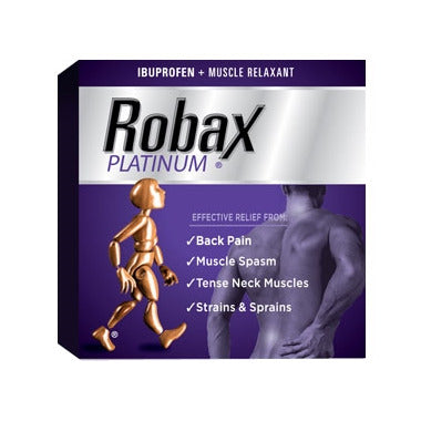 Robax Platinum 18 Caplets – McKnights Pharmacy