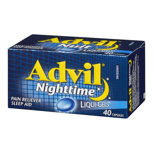 Advil Nighttime Liqui-gels 40 Capsules