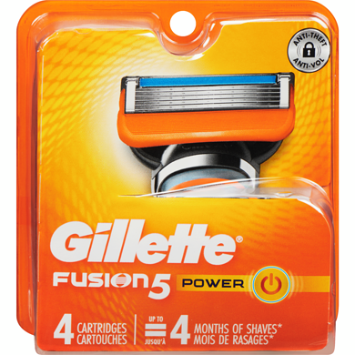 Gillette Fusion 5 - 4 cartridges