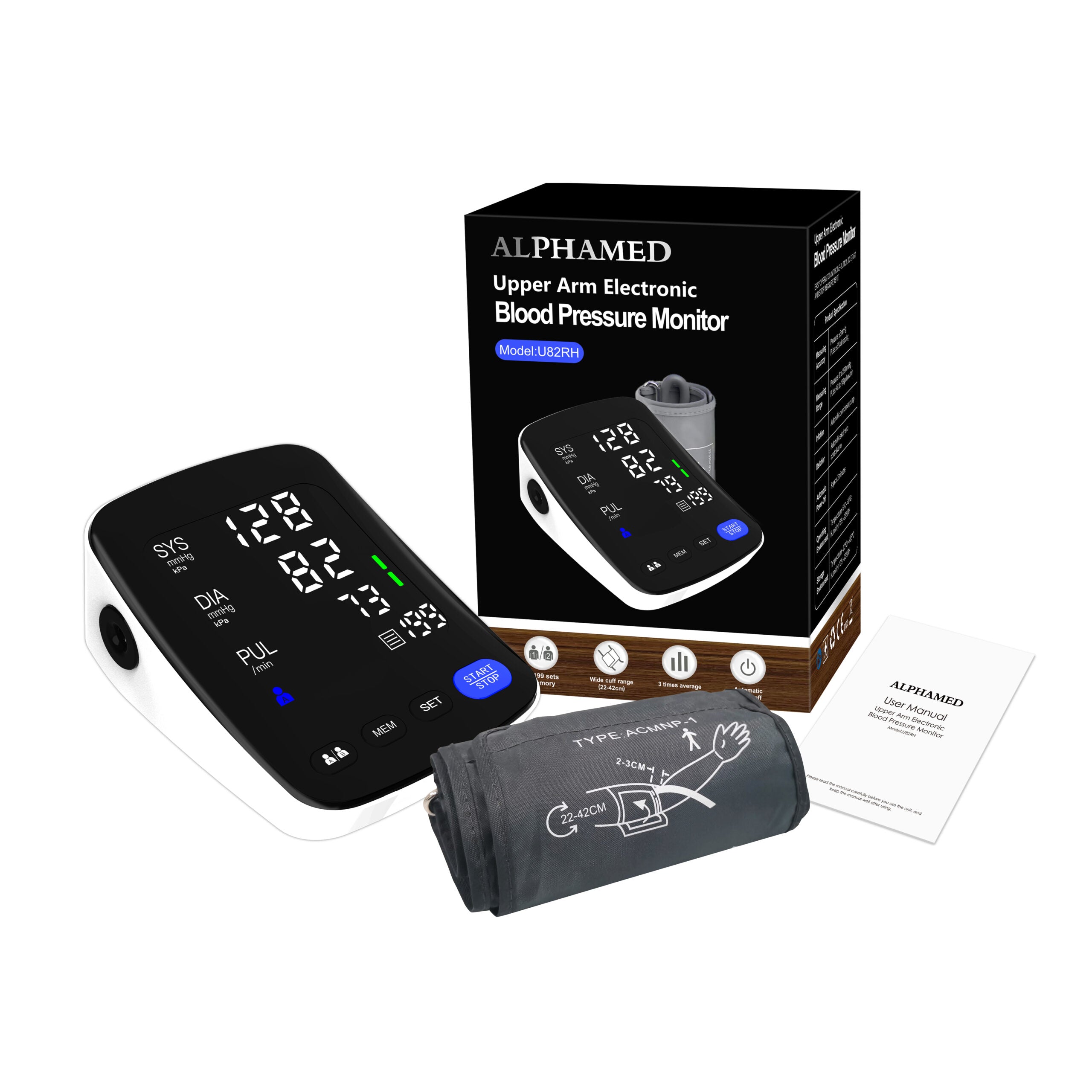 Alphamed Blood Pressure Monitor - U82R – McKnights Pharmacy