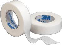 BX/12 TAPE MICROPORE 1IN X 10YD WHITE