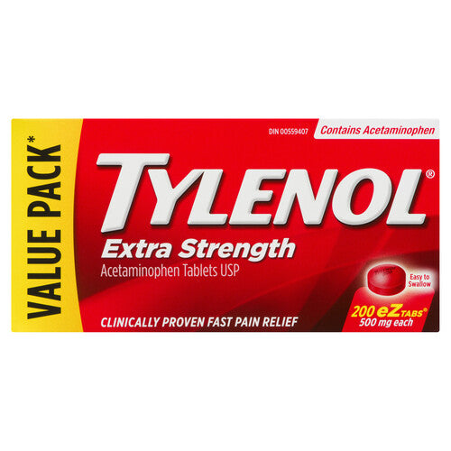 Tylenol Extra Strength eZ 200 Tablets