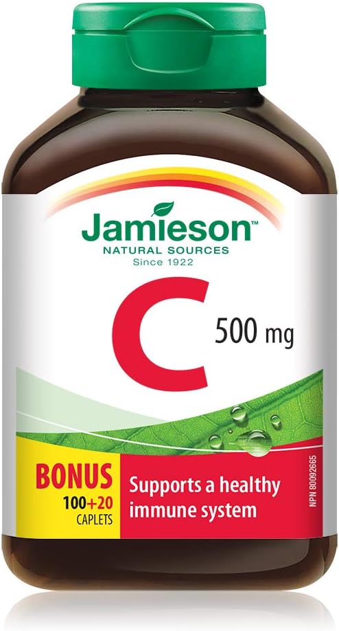 Jamieson Vitamin C 500mg 120 Tablets