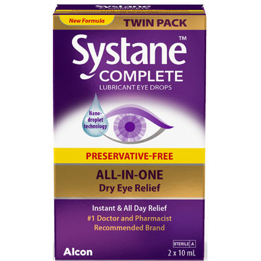 Systane Complete Preservative Free Twin Pack
