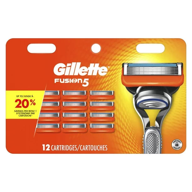 Gillette Fusion 5 - 12 Cartridges