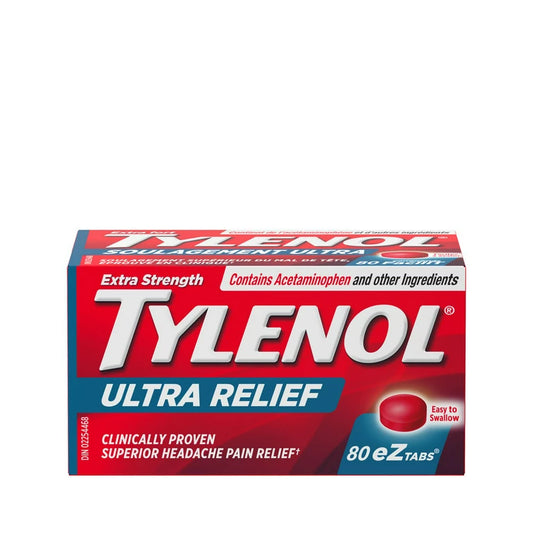 Tylenol Ultra Relief 80 eZ Tablets