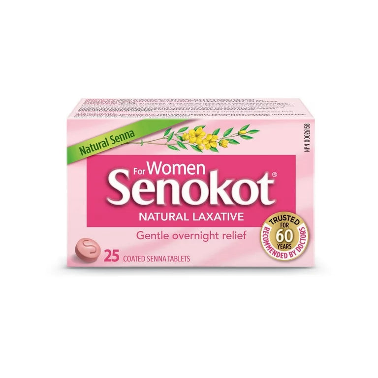 Senokot for Women -25 coated senna tablets