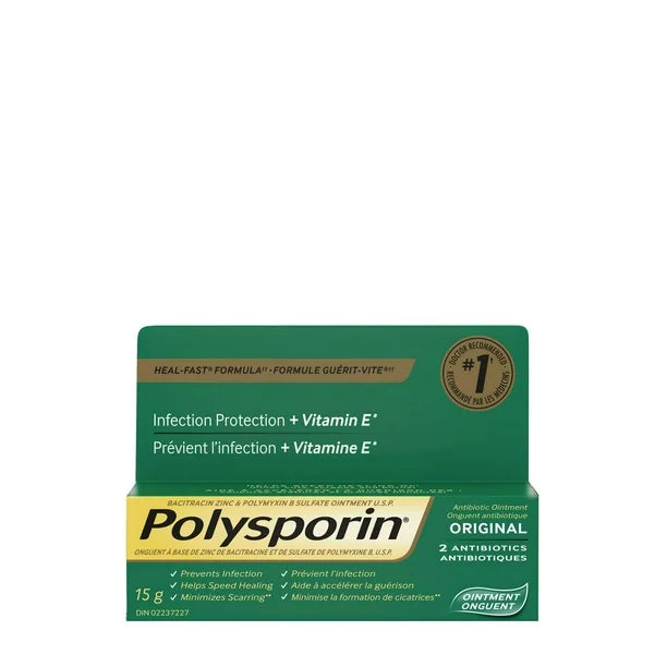 Polysporin Original Ointment - 2 Antibiotics 15g