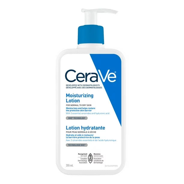 CeraVe Moisturizing Lotion with Hyaluronic Acid and 3 Ceramides 355ml