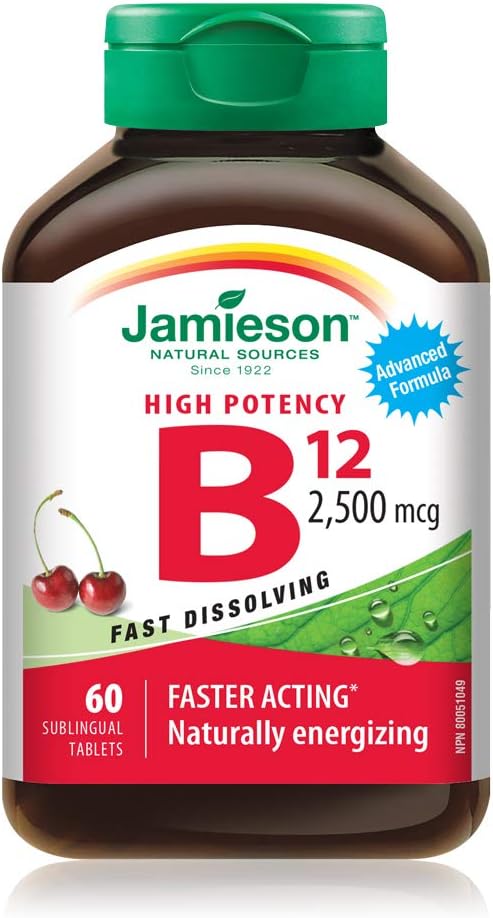 Jamieson B12 2500MCG TABLETS