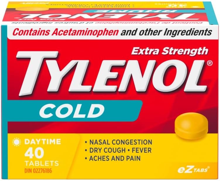Tylenol Cold Daytime 40 eZ Tablets