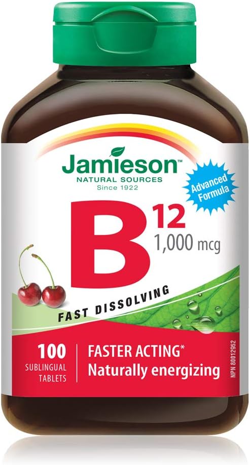 Jamieson B12 1000MCG 100 Tablets