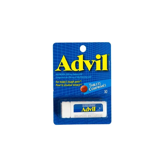 Advil Regular Strength 10 Tablets