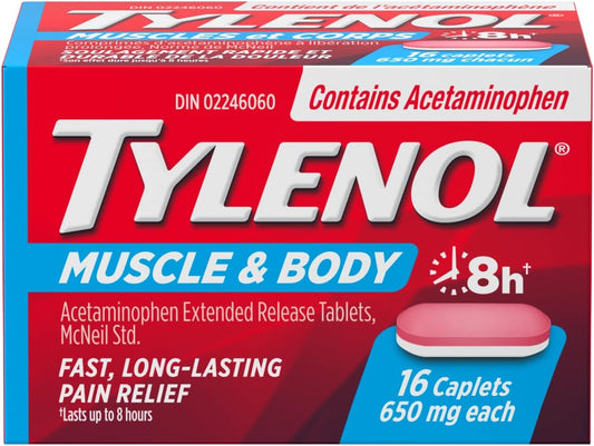Tylenol Muscle and Body 16 Caplets