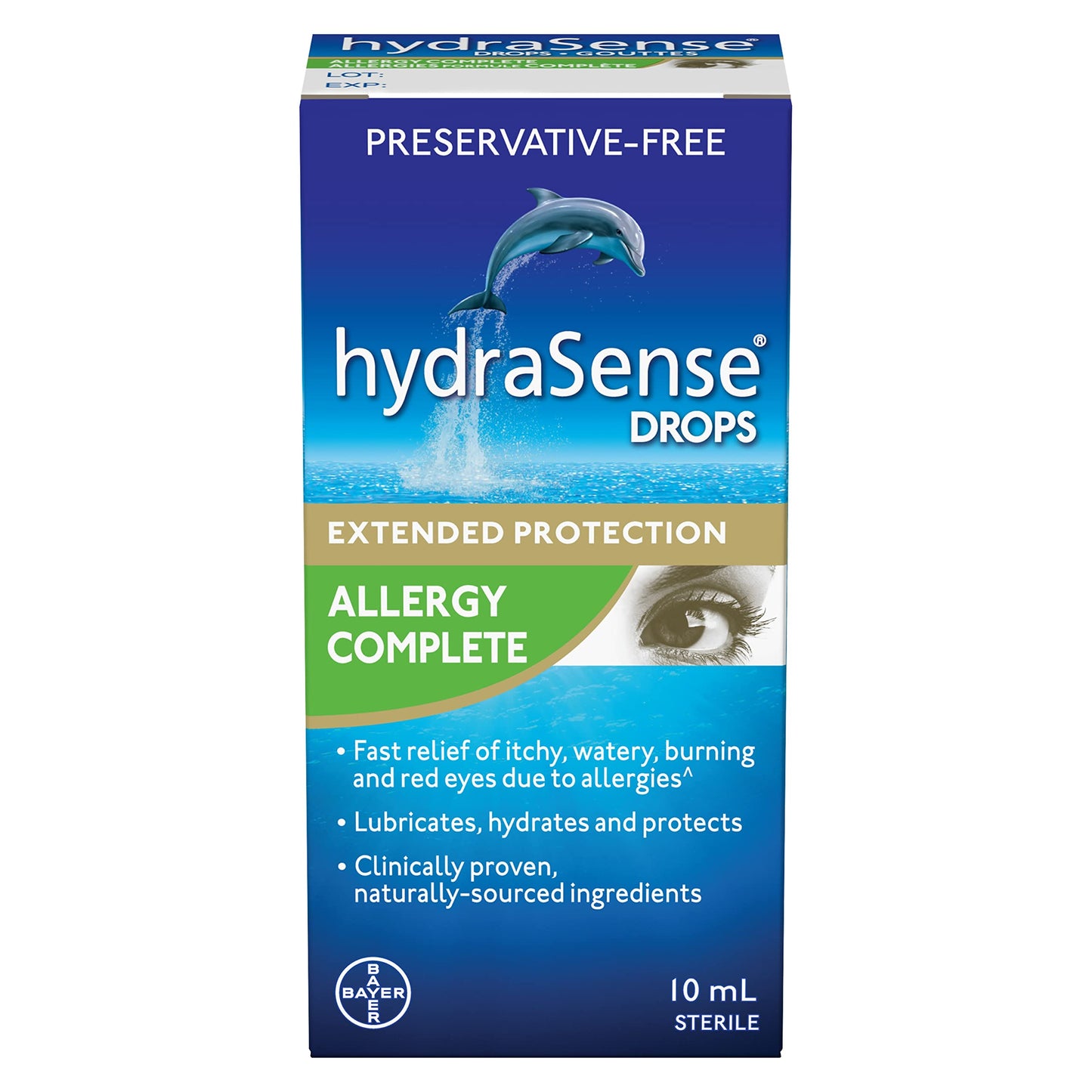 hydraSense Extended Protection Allergy Therapy Drops