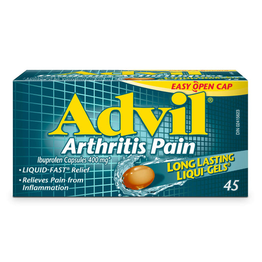 Advil Arthritis Pain Long-lasting 45 liqui-gels