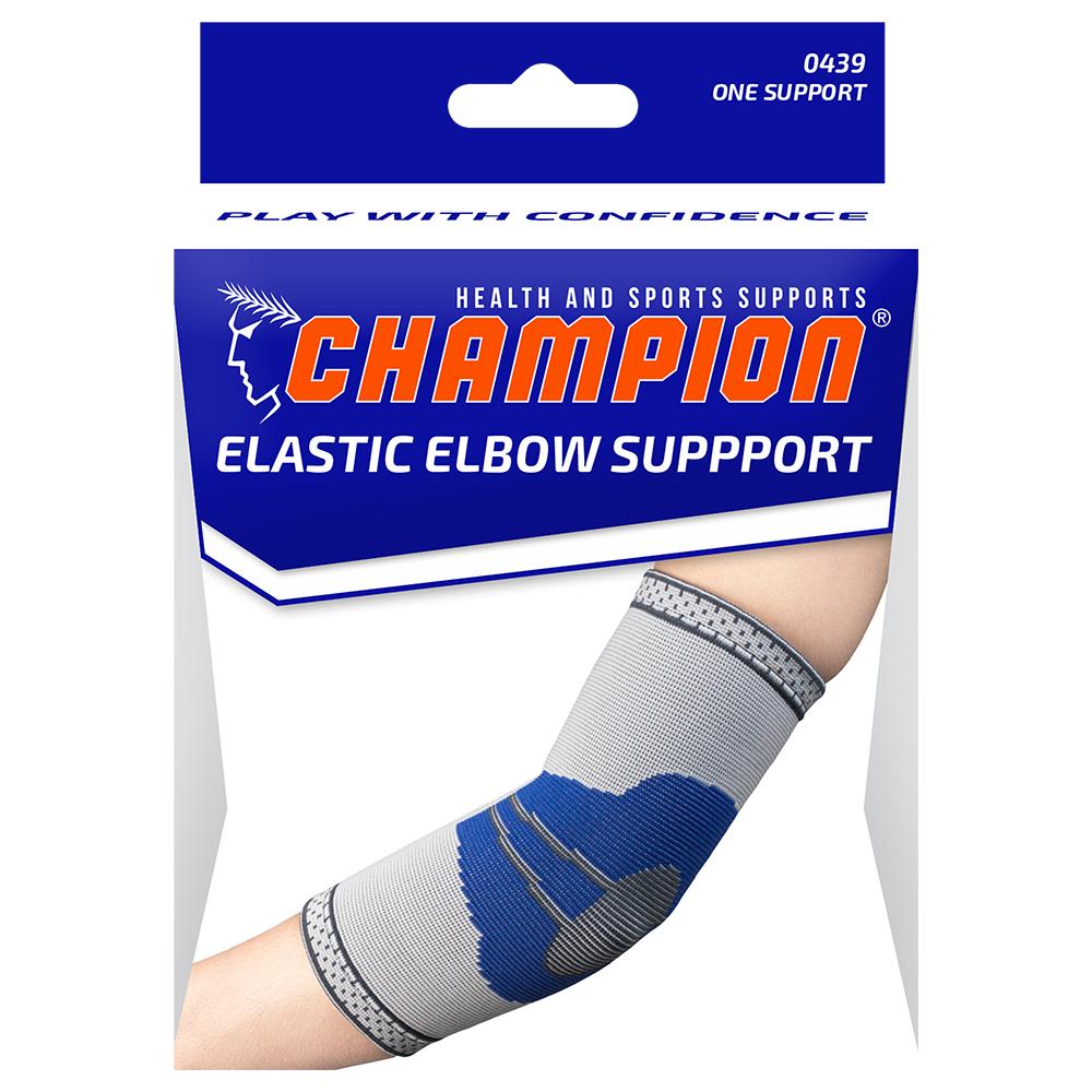 EA/1 ELASTIC ELBOW SUPPORT, LIGHT-GREY, X-LARGE