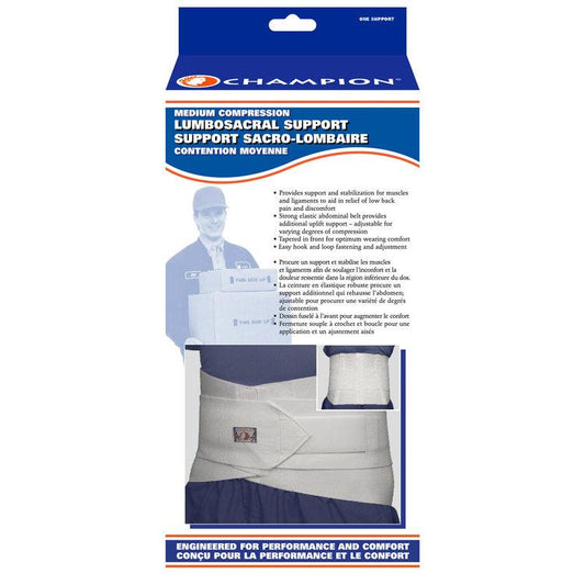 EA/1 UNIVERSAL LUMBOSACRAL BRACE,WHITE LARGE