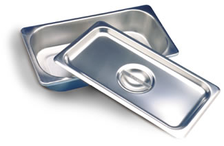 EA/1 INSTRUMENT TRAY SS 12.5 X 10.25 X 2.5IN, TRAY COVER SOLD SEPARATELY (AMG 020-150)