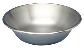 EA/1 STAINLESS STEEL WASH BASIN, 3.7QT