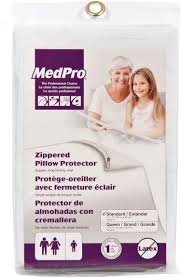 EA/1 VINYL PILLOW CASE FOR PILLOW PROCTECTOR, ZIPPER CLOSURE, WATERPROOF 21IN X 27IN