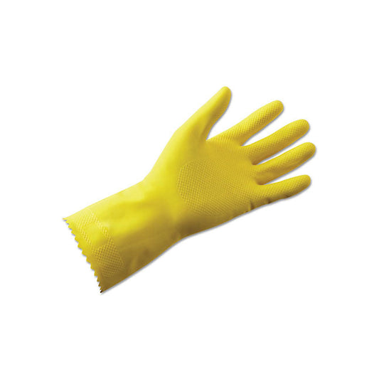 PR/12 HOUSE GLOVE,YELLOW SIZE SM,REUSABLE