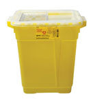 (CS/8) EA/1 SHARPS COLLECTOR, NESTABLE, 34LT, VERTICAL DROP