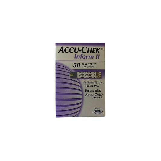 BX/50 ACCU CHEK INFORM II GLUCOSE TEST STRIP