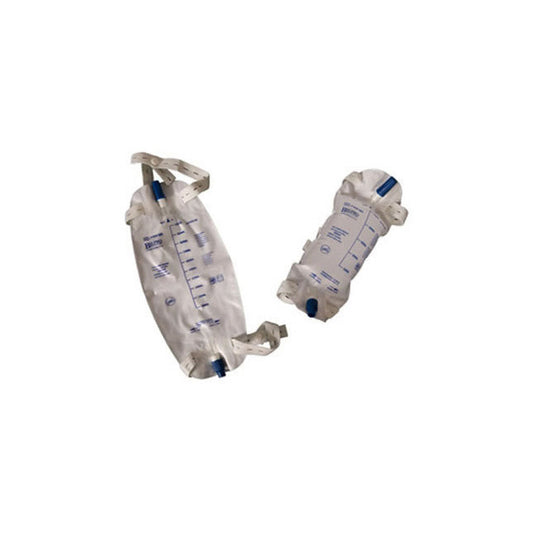 EA/1 LEG BAG,LATEX FREE,ROTARY DRAIN VALVE 1000ML