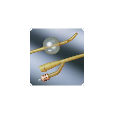 BX/12 INFECTION CONTROL 2-WAY FOLEY SILVER/HYDRO COATED CATH 20FR 5CC, COUDE
