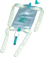 EA/1 DISPOZ A BAG LEG BAG- 19OZ STE RUBBER CAP VALVE & LATEX LEG STRAPS