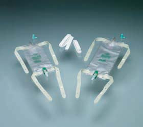 EA/1 32OZ LEG BAG LATEX-FREE 18IN EXTENSION TUBING 2 FABRIC LEG STRAPS