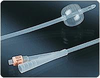BX/12  2-WAY SILICONE FOLEY CATH  16FR 5CC