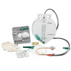 CS/10 COMPLETE CARE INFECTION CONTROL FOLEY TRAY, 16FR W/ DRAINAGE BAG