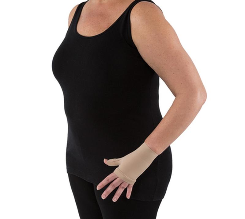 EA/1 JOBST BELLA LITE READY-TO-WEAR GAUNTLET, 15-20MMHG, SM, BEIGE