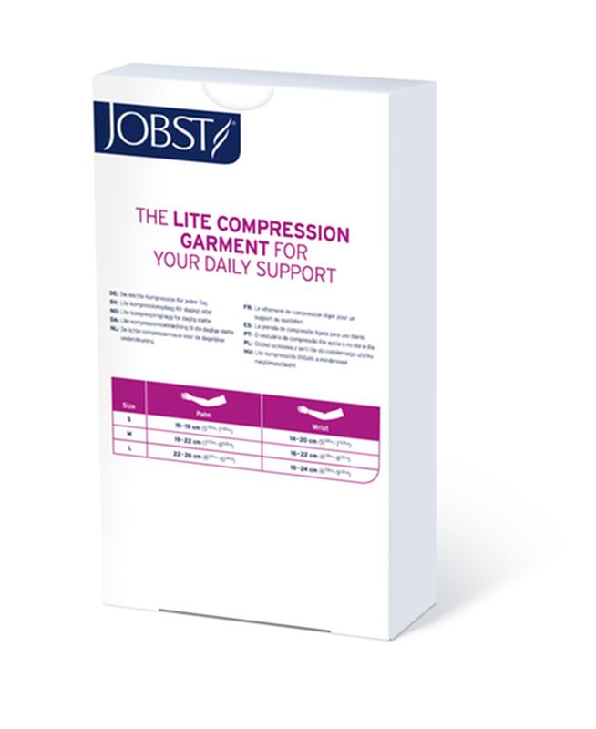 EA/1 JOBST BELLA LITE READY-TO-WEAR GAUNTLET, 15-20MMHG, SM, BEIGE