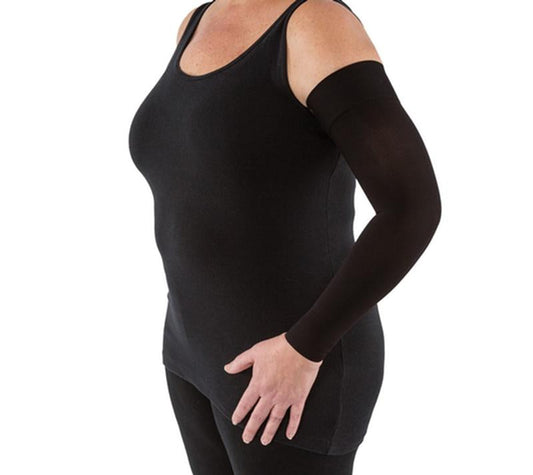 EA/1 JOBST BELLA LITE READY-TO-WEAR ARM SLEEVE, 20-30MMHG, SM, LONG, BLACK